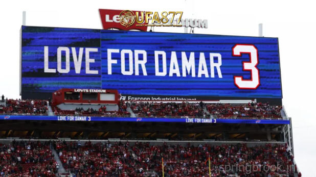 Damar Hamlin ยังคงอยู่ในโรงพยาบาล