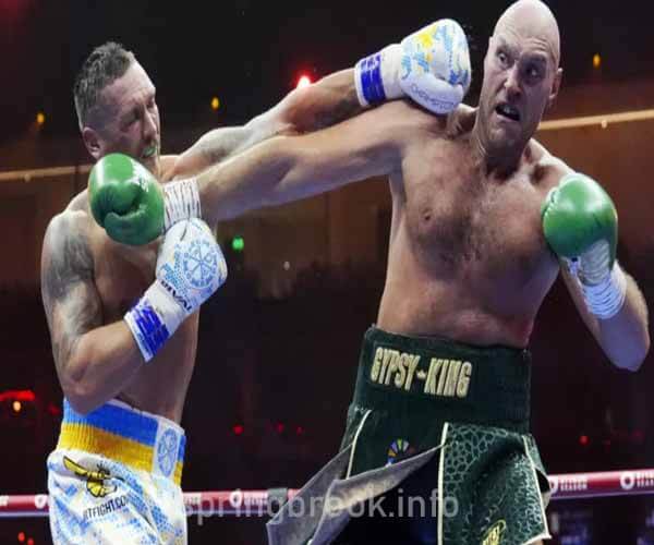 การแข่งขันระหว่าง Usyk-Fury